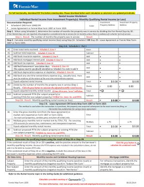 Mar 30, <strong>2021</strong> · <strong>Rental income</strong> is not considered to be self-employment <strong>income</strong> for federal tax purposes. . Genworth rental income calculation worksheet 2021